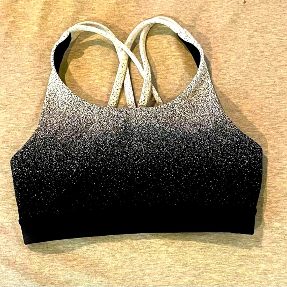 lululemon athletica Black and White Sports Bra